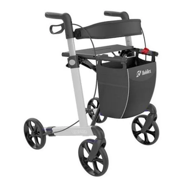 Leopard Rollator in Silver.jpg